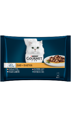 Gourmet Perle Duetos Carnes Delicadas | Pack 12 unidades de 4 x 85g