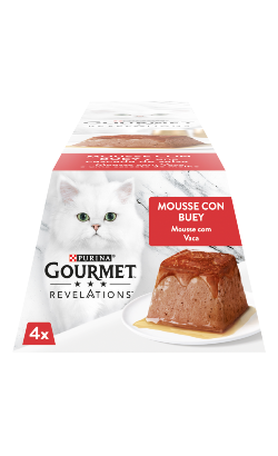 Gourmet Revelations Mousse Vaca e uma Cascata de Molho | 4 x 57 g