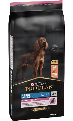 Pro Plan Dog Sensitive Skin Large Athletic Adult Salmon | 14 kg