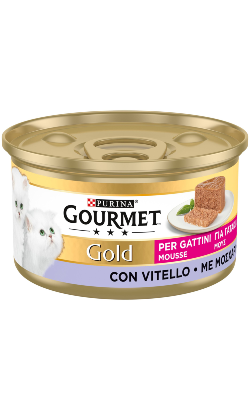 Gourmet Gold Kitten Mousse de Vitela | 24 x 85 g