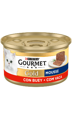 Gourmet Gold Mousse de Carne de Vaca | 24 x 85 g