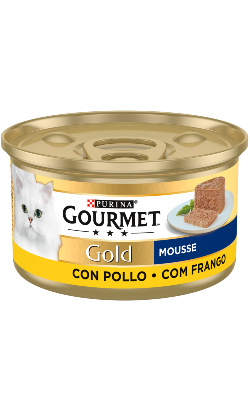 Gourmet Gold Mousse de Frango | 24 x 85 g