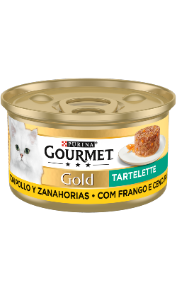 Gourmet Gold Tartelette de Frango com Cenouras | 24 x 85 g