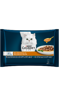 Gourmet Perle Delicias Molho Peixes | Pack 12 unidades de 4 x 85g