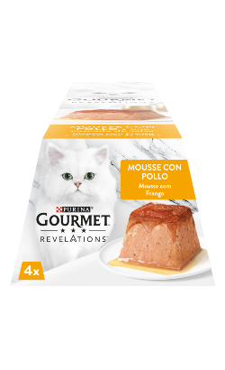 Gourmet Revelations Mousse Frango e uma Cascata de Molho | 4 x 57 g