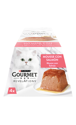 Gourmet Revelations Mousse Salmão e uma Cascata de Molho | 4 x 57 g
