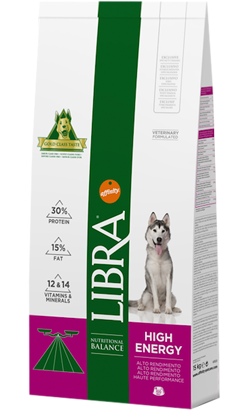 Libra Dog Adult High Energy | 12 kg