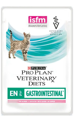 PPVD Feline EN - Gastroenteric Salmon | Wet (Saqueta) | Caixa 10 Saquetas