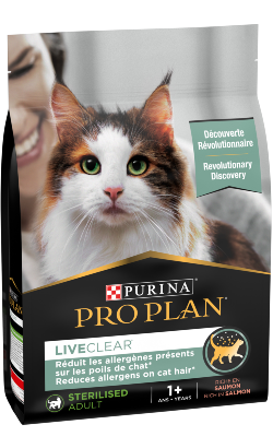 Pro Plan Cat Liveclear Sterilised Adult Salmon | 2,8 kg