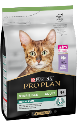 Pro Plan Cat OptiRenal Sterilised Adult Turkey & Rice