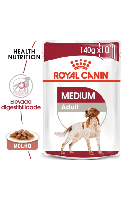 Royal Canin Dog Medium Adult | Wet (Saqueta) | 140 g