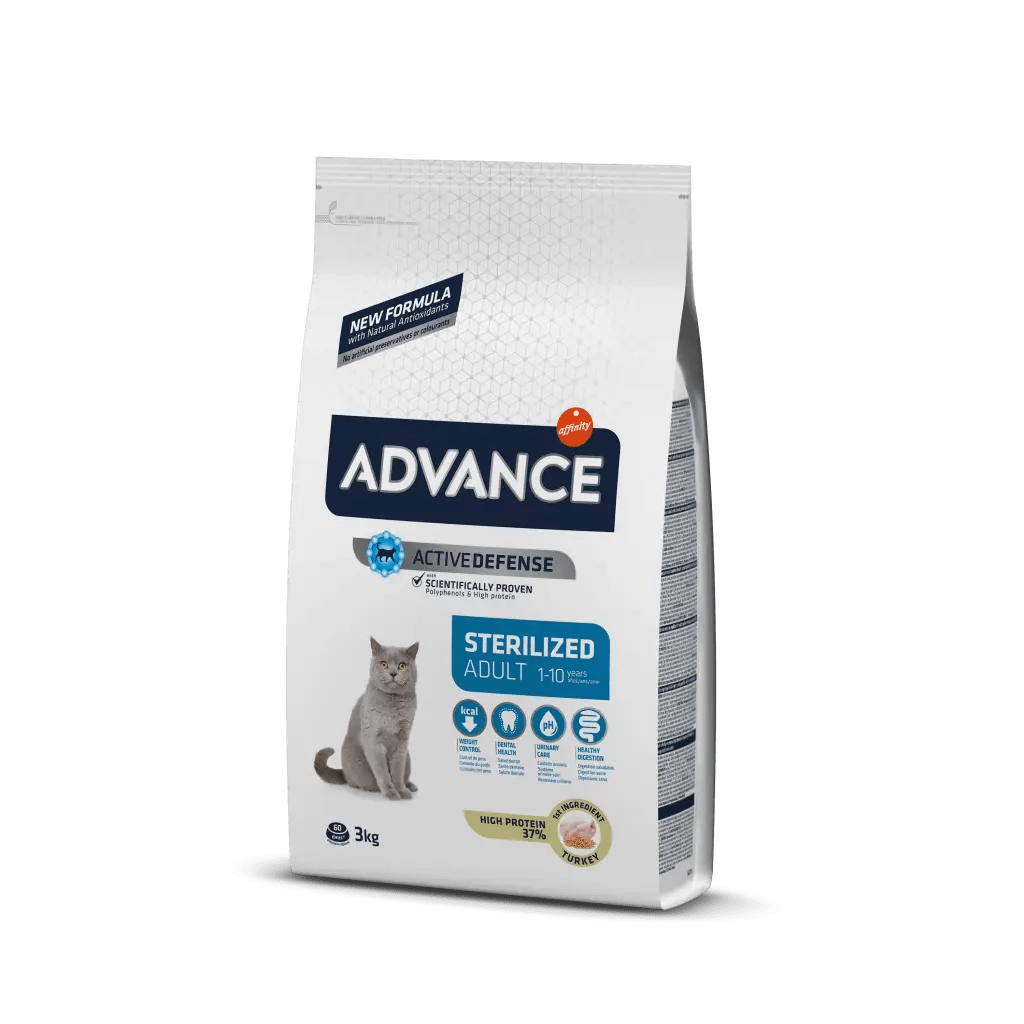 Advance Cat Sterilized Hairball | Turkey & Barley